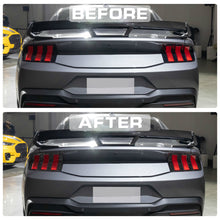 Load image into Gallery viewer, For Ford Mustang 2024-up Real Dry Carbon Fiber Rear Taillight Lamp Cover