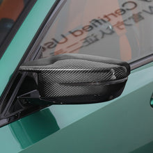 Load image into Gallery viewer, For BMW M3 G80 M4 G82 G83  2021+ Dry Carbon Fiber Rearview Mirror Cover Replacement