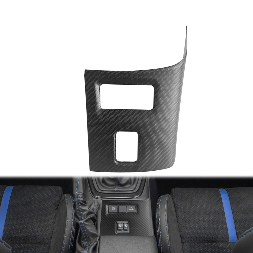 Matte Carbon Fiber Center Console Trim Cover kit Fit For GR86/Subaru BRZ 2022-2024