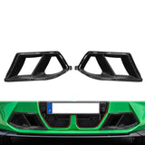 For BMW M3 M4 G80 G82 G83 2021+ Carbon Fiber Fog Lamp Frame Grill