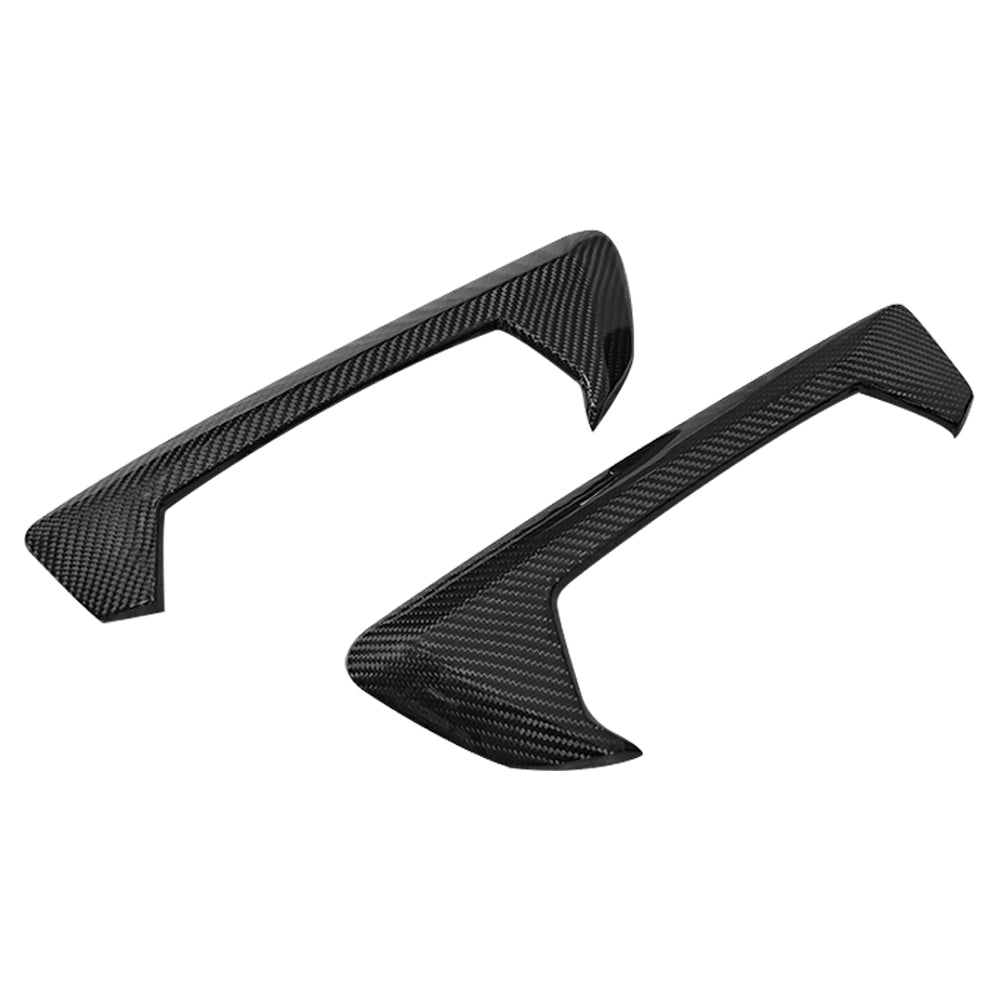 For BMW X5 2023 Carbon Fiber Air Vent Cover Side Fender Trim