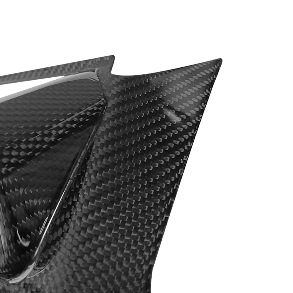 Dry Carbon Fiber add on style Multi-media Console Frame Cover Trim For Mustang darkhorse 2024