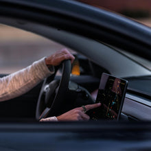 Load image into Gallery viewer, For Model 3/Y-Black Carbon Fiber Key Ring