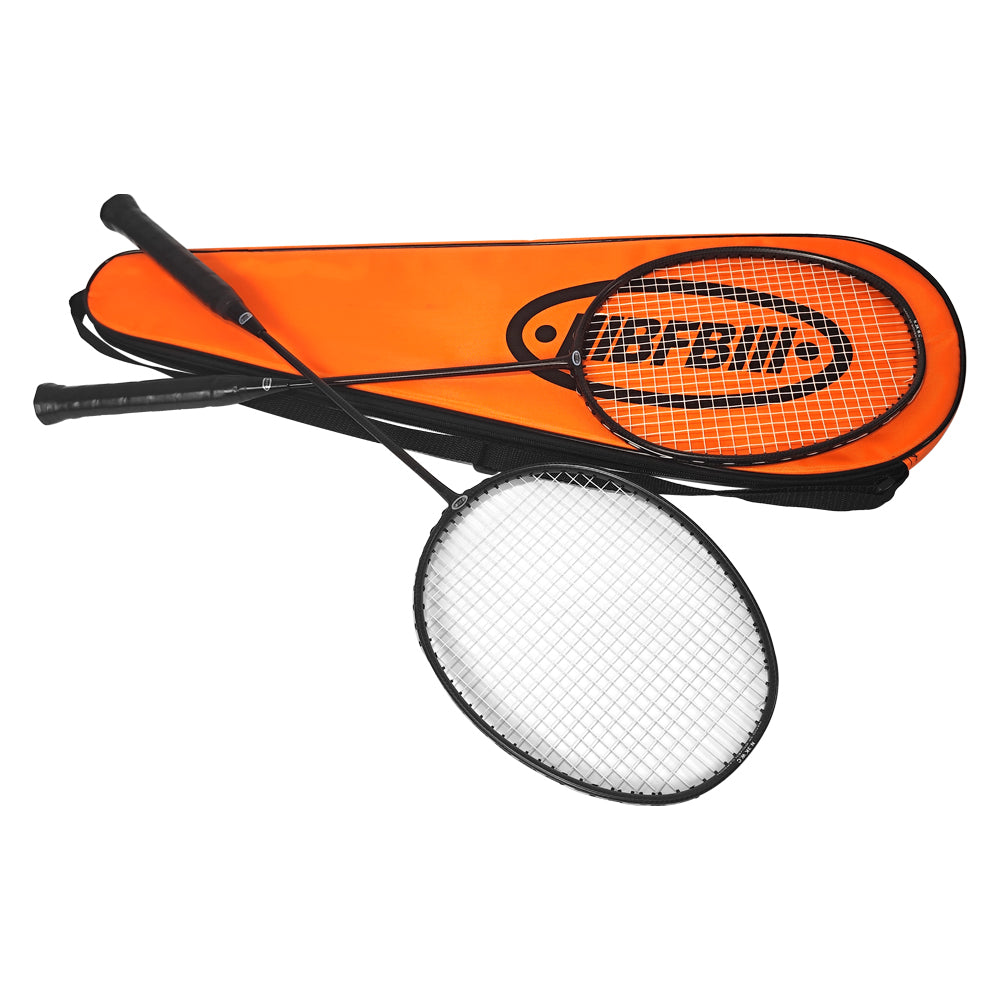 Badminton Racket 2pcsOriginal Includes Bag & Strings Professional Carbon Fiber + Titanium