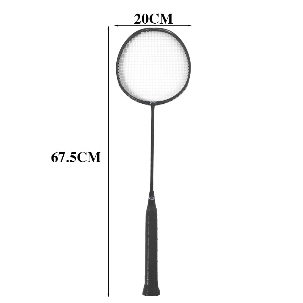 Badminton Racket 2pcsOriginal Includes Bag & Strings Professional Carbon Fiber + Titanium